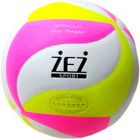 Волейбольный мяч Zez BZ-1903 (5 размер, белый/розовый/желтый)
