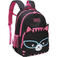 Школьный рюкзак Grizzly RG-966-21/2 (черный/розовый) в Борисове