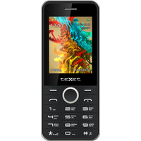 Кнопочный телефон TeXet TM-D301 Black/Silver