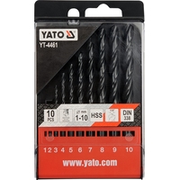 Набор сверл Yato YT-4461 (10 предметов)