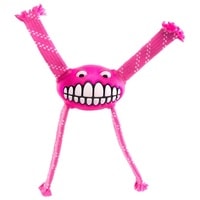 Игрушка для собак Rogz Grinz Flossy Medium Pink 21 см