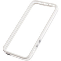 Чехол для телефона Forever Clear Bumper для iPhone 5/5S белый