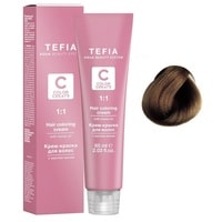 Крем-краска для волос Tefia Color Creats 6/8 (темный блондин шоколад)