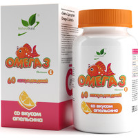 Витамины, минералы NaturalSupp Омега-3 с витамином Е (Omega-3 vitamin E), 60 капсул