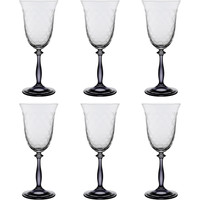 Набор бокалов для вина Bohemia Crystal Angela 40600/Q9342/350 (6 шт)