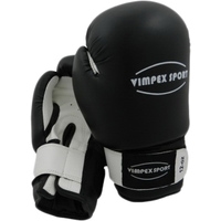 Тренировочные перчатки Vimpex Sport 3009/2 (8 oz, черный)