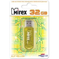 USB Flash Mirex Color Blade Elf Yellow 32GB [13600-FMUYEL32]