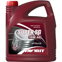 Моторное масло Favorit Super SG 10W-40 4.5л