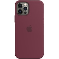 Чехол для телефона Apple MagSafe Silicone Case для iPhone 12/12 Pro (сливовый)