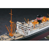 Сборная модель Hasegawa N.Y.K. Line Hikawa Maru Passenger Cargo Ship