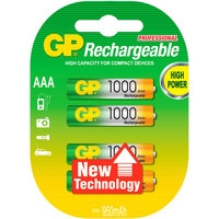 Аккумулятор GP AAA 950mAh 4 шт. (100AAAHC)