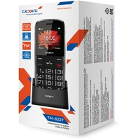 Кнопочный телефон TeXet TM-B227 (черный)