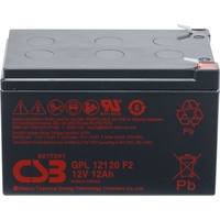 Аккумулятор для ИБП CSB Battery GPL12120 F2 (12В/12 А·ч)