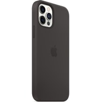 Чехол для телефона Apple MagSafe Silicone Case для iPhone 12/12 Pro (черный)