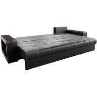 Угловой диван Mebelico Дубай 59638 (черный)
