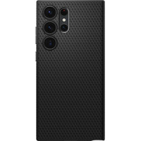 Чехол для телефона Spigen Liquid Air для Galaxy S23 Ultra ACS05614 (черный)