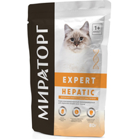 Пресервы Мираторг Expert Hepatic для взрослых кошек всех пород 80 г