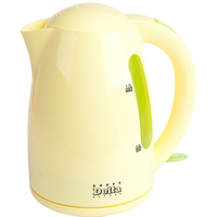 Электрический чайник Delta DL-1302 (желтый/зеленый)