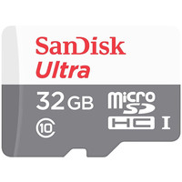 Карта памяти SanDisk Ultra microSDHC Class 10 32GB (SDSQUNB-032G-GN3MN)