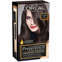 Крем-краска для волос L'Oreal Recital Preference 3.12 Муленруж Глубокий темно-коричневый