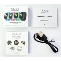 Детские умные часы Elari KidPhone 2 (черный)