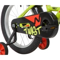 Детский велосипед Novatrack Twist New 16 2020 161TWIST.GN20 (зеленый/черный)