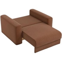 Интерьерное кресло Craftmebel Мэдисон (рогожка, коричневый)
