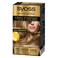 Крем-краска для волос Syoss Oleo Intense 7-10 натуральный светло-русый