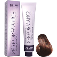 Крем-краска для волос Ollin Professional Performance 6/7 темно-русый коричневый