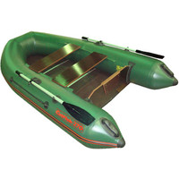 Моторно-гребная лодка Мнев и К CatFish 270 (зеленый)