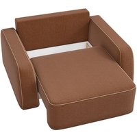 Кресло-кровать Mebelico Гермес 59353 (рогожка, коричневый)