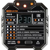 Тестер TDM Electric ТР-3 SQ0595-0003