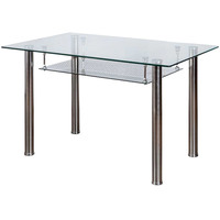Кухонный стол AksHome Dario 59162 (стекло/хром)