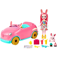Кукла Enchantimals Бри Кроля с автомобилем HCF85