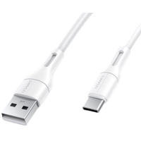 Кабель Usams USB Type-A - USB Type-C US-SJ501 (1 м, белый)