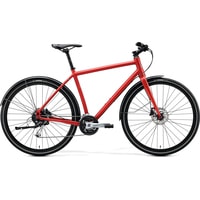 Велосипед Merida Crossway Urban 100 XXL 2020 (матовый красный/красный)