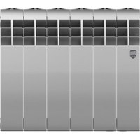 Биметаллический радиатор Royal Thermo Biliner 350 (Silver Satin, 5 секций)