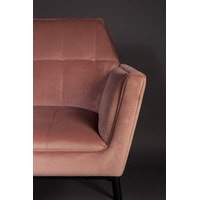 Интерьерное кресло Dutchbone Kate (розовый/черный) в Мозыре