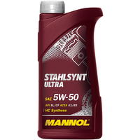 Моторное масло Mannol Stahlsynt Ultra 5W-50 API SN/CF 1л