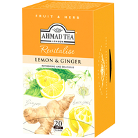 Травяной чай Ahmad Tea Lemon & Ginger 20 шт