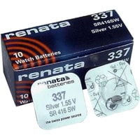 Батарейка Renata 337 10 шт. (коробка)