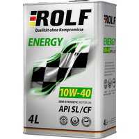 Моторное масло ROLF Energy 10W-40 SL/CF 4л