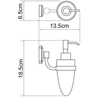 Дозатор для жидкого мыла Wasserkraft K-3099