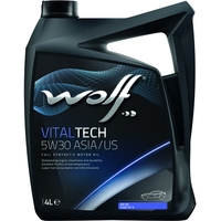 Моторное масло Wolf VitalTech 5W-30 ASIA/US 4л