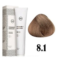 Крем-краска для волос Kaaral 360 Permanent Haircolor 8.1 (светлый пепельный блондин)