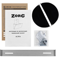 Кухонная вытяжка ZorG Alma 1000 60 S (черный)