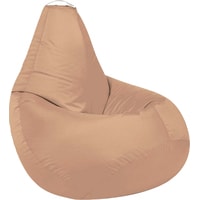 Кресло-мешок Kreslomeshki Груша дюспо (XL, бежевый)