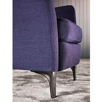 Интерьерное кресло Minotti Denny (фиолетовый/черный) в Солигорске