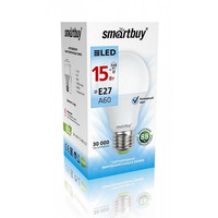 Светодиодная лампочка SmartBuy A60 E27 15 Вт 4000 К [SBL-A60-15-40K-E27]