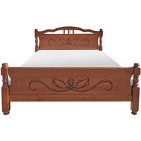 Кровать Муром-мебель Крокус-1 200x200 (с основанием)